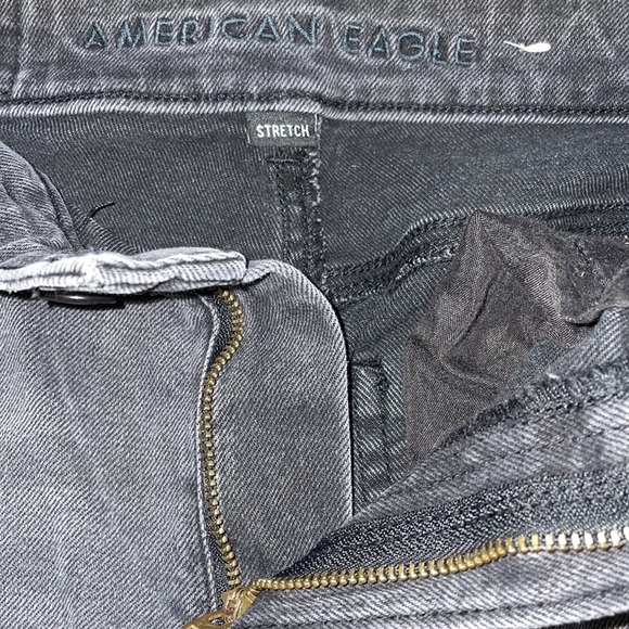 AEO High-waisted Stretch MOM jeans - Picture 4 of 5